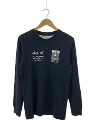 画像：Monalisa L/S T/長袖Tシャツ/M/コットン/BLK/無地/omab001s1918500