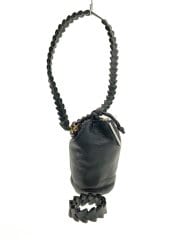 画像：SANTAKU(サンタク)/6WAY GRAIN LEATHER SHOULDER BAG/レザー/ブラック