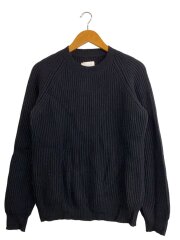 画像：crew neck sweater/ニット・セーター(厚手)/46/ウール/ブラック/0005AW15//