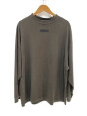 画像：長袖Tシャツ/M/コットン/GRY