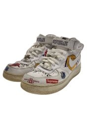 画像：AIR FORCE 1 MID 07 / SUPREME/エアフォースミッドシュプリーム/ホワイト/26.5cm/W//