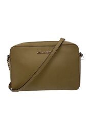 画像：JET SET LG EW CROSS BODY/ショルダーバッグ/PVC/BEG/無地/35T8GTTC9L//