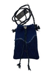 画像：H/W PC KENDO OMAMORI POUCH L/コットン/NVY/PC-001-4020-0040-0900//
