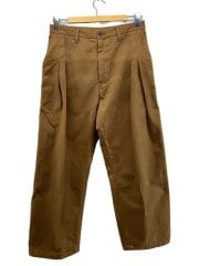 画像：26AW/CHINO SLACKS/スラックスパンツ/0/コットン/CML/無地/ANC-PT131