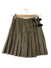 画像：巻きスカート/38/ウール/CML/チェック/＃IP42-02