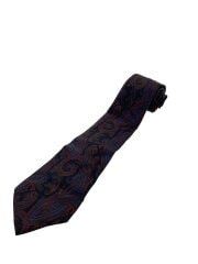 画像：ネクタイ/シルク/NVY/ペーズリー/メンズ