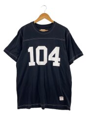 画像：16SS/Football Top 104/Tシャツ/L/コットン/BLK//