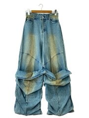 画像：Faux Boots Denim/デニム/38/コットン/BLU/31251465610//