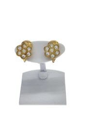 画像：イヤリング/--/ラインストーン/GLD/レディース//