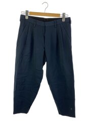 画像：21AW/ウールサージスラックス/ボトム/1/ウール/NVY/無地/21WCM-P14103