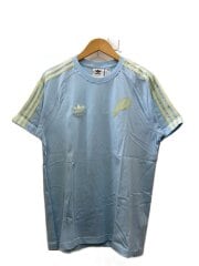 画像：GRAPHIC TEE/シャツ/O/コットン/BLU/プリント/HE9373