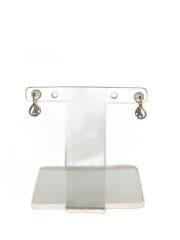 画像：K10ホワイトゴールドブルートパーズピアス/ピアス/--/カラーストーン/SLV/レディース