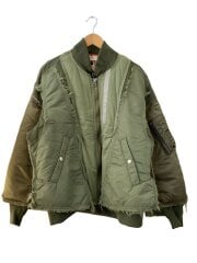 画像：LAYERD MA-1 JACKET/フライトジャケット/0/ナイロン/KHK/T0F-JK-M10//