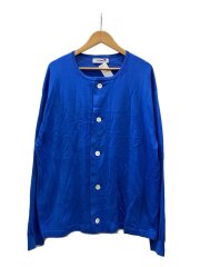 画像：26SS/Cotton knit cardigan/2/BLU/DWAA023-RED-1