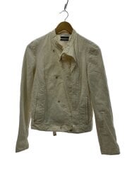 画像：ジャケット/XS/コットン/WHT