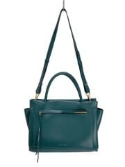 画像：ショルダーバッグ/レザー/GRN/無地