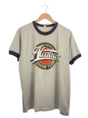 画像：Tシャツ/XL/コットン/GRY/プリント