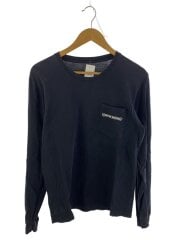 画像：長袖Tシャツ/M/コットン/BLK/プリント/2212-304-0033