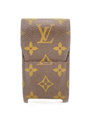 画像：エテュイ・シガレット_モノグラム・キャンバス/PVC/BRW/メンズ