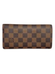 画像：ポルト・フォイユ・アレクサンドル_ダミエ・エベヌ_BRW/PVC/BRW/メンズ