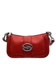 画像：ショルダーバッグ/レザー/RED/5500