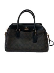 画像：ショルダーバッグ/レザー/BRW/総柄/CH488