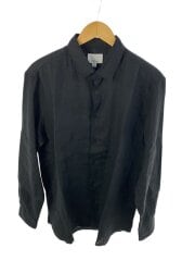 画像：SUNSPEL For Ron Herman Linen Shirt/長袖シャツ/M/リネン/ブラック