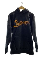 画像：SNAKING LOGO HOODIE/スネーキングロゴフーディ/パーカー/XL/コットン/ブラック