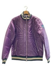画像：11F-GOT-006 タグ付/UJ QUILED JACKET/ユニオンジャックキルティング中綿ジャケット/L/パープル