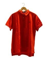 画像：タグ付/CUSTOM FIT/ポロシャツ/XL/コットン/オレンジ/MNBLKNIM1I00200