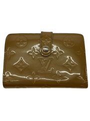 画像：箱有/ポルト・モネ・ビエ・ヴィエノワ_モノグラム・ヴェルニ/エナメル/BEG/レディース