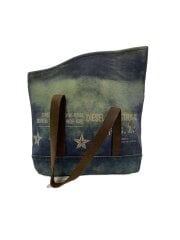 画像：トートバッグ/キャンバス/BLU