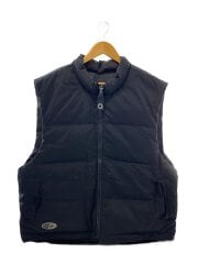 画像：ダウンベスト/L/ナイロン/BLK/無地/PHV2283