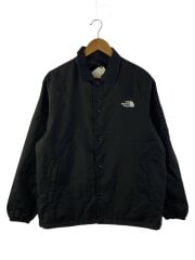 画像：THE COACH JACKET_ザ コーチジャケット/XL/ナイロン/BLK/無地