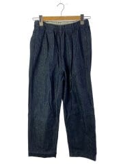 画像：ボトム/コットンデニムイージーパンツ/FREE/コットン/IDG/無地/GA44-24M002