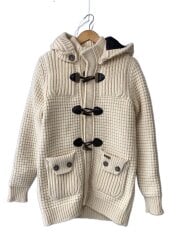 画像：ダッフルコート/XS/ウール/CRM/無地