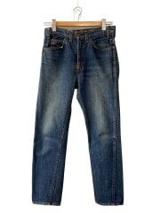 画像：60-70s/VT/606/BIGE/実寸W30/デニム/インディゴ/オレンジタブ/スレ有/ボタン裏