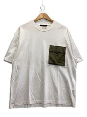 画像：Tシャツ/3/コットン/WHT/無地/MTLA25S8008//