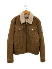 画像：Gジャン/XL/--/BRW/無地/00e8m2xxxxx-bf03