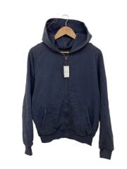 画像：ジップパーカー/S/コットン/NVY