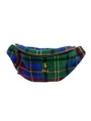 画像：ウエストバッグ/ポリエステル/マルチカラー/チェック