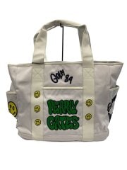 画像：ハンドバッグ/ロッカーバッグ/WHT/総柄/053-4181501