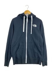 画像：REAVIEW FULL ZIP HOODIE_リアビューフルジップフーディ/M/コットン/BLK