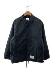 画像：ナイロンジャケット/3/ナイロン/BLK/プリント/242TQDT-JKM01