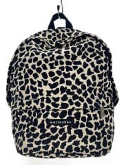 画像：リュック/キャンバス/BLK/総柄