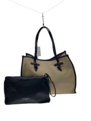 画像：トートバッグ/キャンバス/BEG/無地