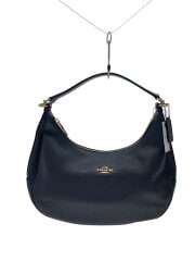 画像：ショルダーバッグ/レザー/NVY/F38250