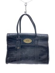 画像：ハンドバッグ/レザー/BLK