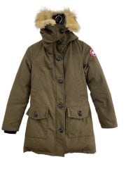 画像：BRONTE PARKA/ロングダウンジャケット/S/ポリエステル/KHK/2603JL R