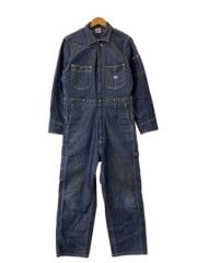 画像：WORK LINE/オールインワン/S/デニム/IDG/ストライプ/LS2025